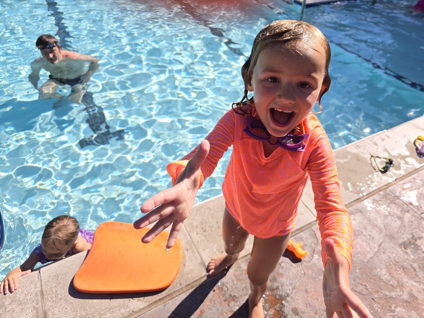 Learning to swim